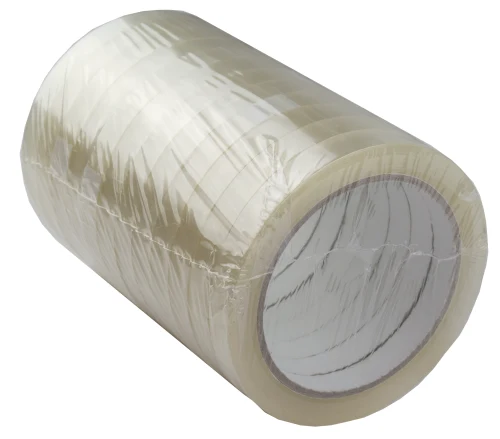 Pakketape PP132 12mmx66m klar 32my akryl